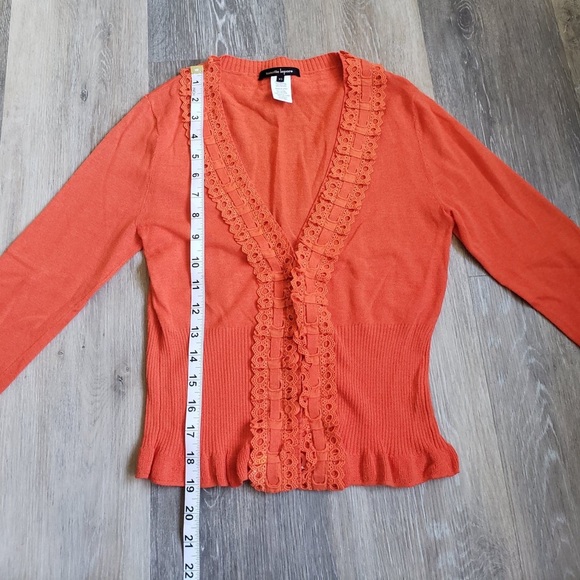 Orange cardigan - Picture 5 of 11
